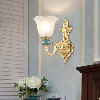 ZOWALA - Modern Metal Glass Wall Light Image - 4