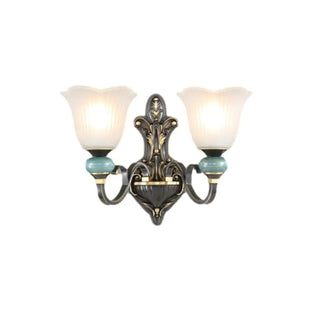 ZOWALA - Modern Metal Glass Wall Light Image - 7