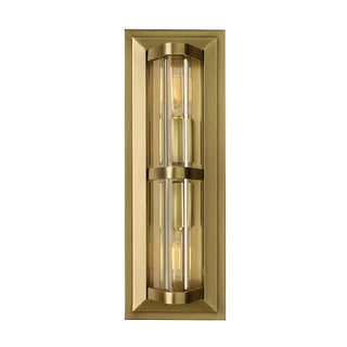 Exquisite Clear Tubes Brass LED Vanity Light Fixture Zawala Image - 9