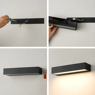 Waterproof Modern Geometric LED Exterior Wall Lamp Zawala Image - 17