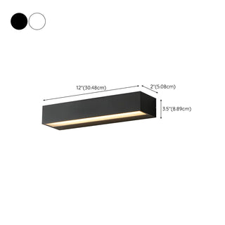Waterproof Modern Geometric LED Exterior Wall Lamp Zawala Image - 19