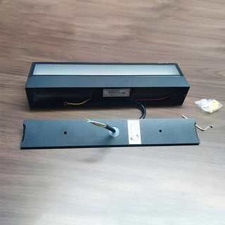 Waterproof Modern Geometric LED Exterior Wall Lamp Zawala Image - 5