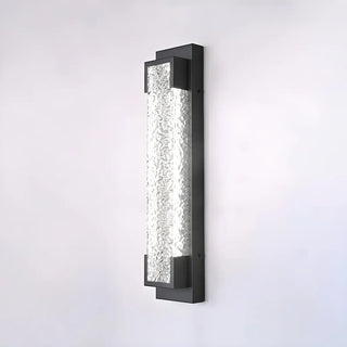 Contemporary Rectangular Metal External Wall Light Zawala Image - 6