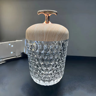 Fashion Colorful Crystal Jar Shape Decor Table Lamp Zawala Image - 12
