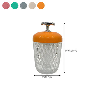 Fashion Colorful Crystal Jar Shape Decor Table Lamp Zawala #size