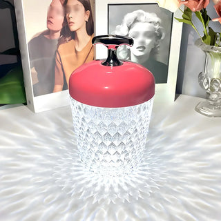 Fashion Colorful Crystal Jar Shape Decor Table Lamp Zawala Image - 9