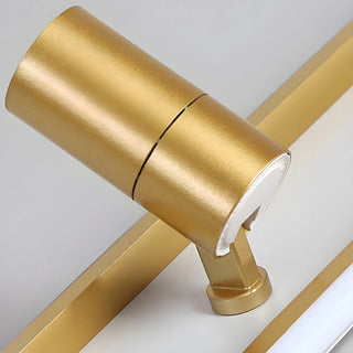 Fashion Gold LED Metal Flush Mount Fixed Track Light Zawala Image - 13