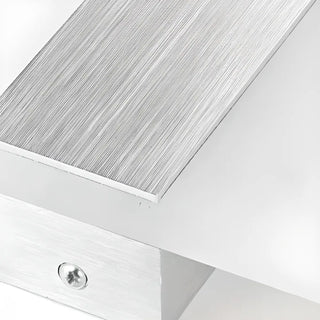 Minimalist Frosted Glass Rectangular Wall Sconce Image - 13