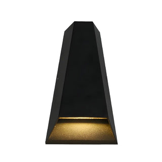 ZOWALA - Geometric 2 Light Black Metal LED Wall Light Image - 8