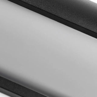 Contemporary Geometric Black LED Exterior Wall Light Image - 16