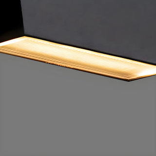 Minimalist Triangle Black Metal Outdoor LED Wall Light Zawala Image - 13