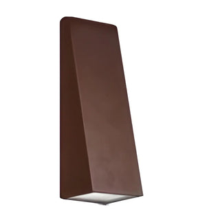 Minimalist Triangle Black Metal Outdoor LED Wall Light Zawala Image - 4