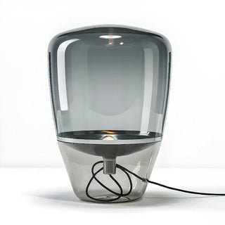 Creative Simple Jar Geometric Clear Glass Table Lamp Zawala Image - 13