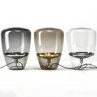 Creative Simple Jar Geometric Clear Glass Table Lamp Zawala Image - 15