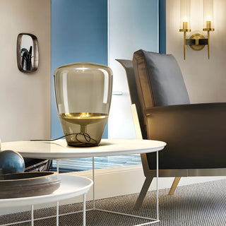 Creative Simple Jar Geometric Clear Glass Table Lamp Zawala Image - 2