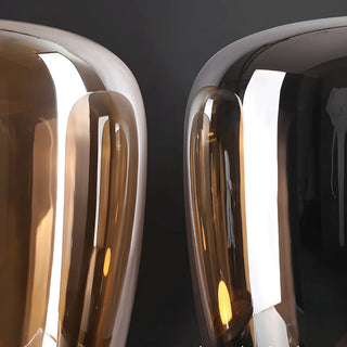Creative Simple Jar Geometric Clear Glass Table Lamp Zawala Image - 7