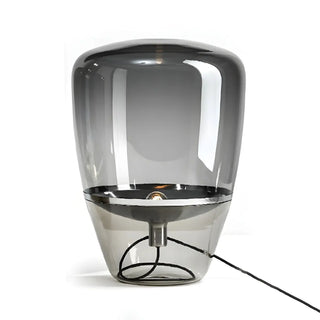 Creative Simple Jar Geometric Clear Glass Table Lamp Zawala Image - 9