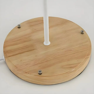 Unique White 3D Geometric Ambient Wooden Floor Lamp Zawala Image - 6