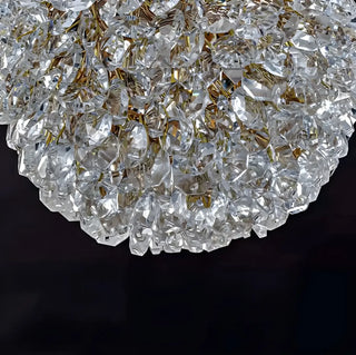 Modern Adjustable Height Clear Crystal Ball Pendant Light Zawala Image - 9