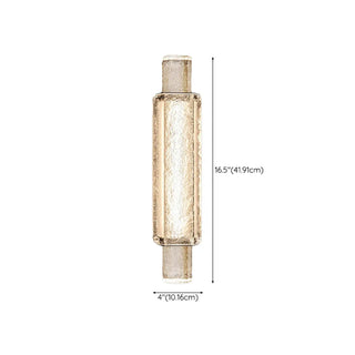 Luxury Crystal Cylinder Gold Bedroom Wall Sconce Zawala Image - 26
