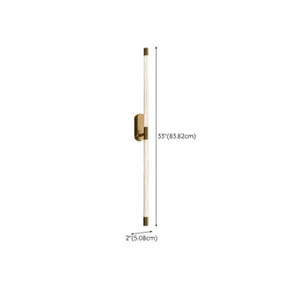 Luxury Crystal Cylinder Gold Bedroom Wall Sconce Zawala Image - 30