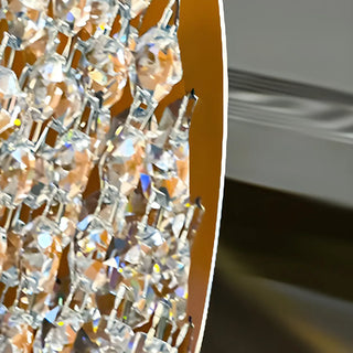 ZOWALA - Modern Clear Crystal Droplet Teardrop Pendant Light Image - 10