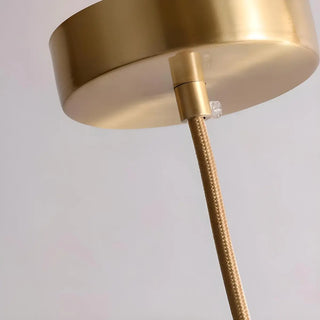 ZOWALA - Modern Bedroom Mini Clear Crystal Globe Pendant Light Image - 5