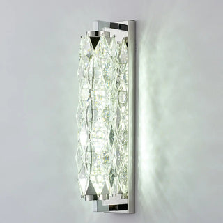 Luxury Gold Geometric Crystal Wall Light Fixture Zawala Image - 14