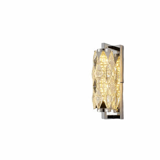Luxury Gold Geometric Crystal Wall Light Fixture Zawala Image - 6