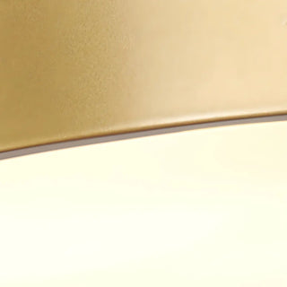 ZOWALA - Gold 2-Tier Round Acrylic LED Chandelier Image - 5
