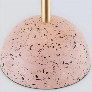 Cute Fluffy Shade Ear Accents Pink Base LED Table Lamp Zawala Image - 4