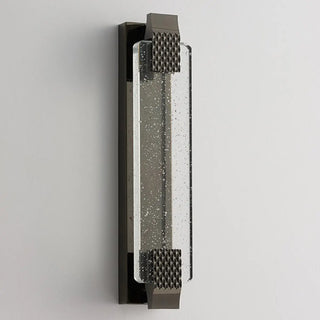 Gold Modern Geometric Crystal Outdoor Wall Lights Zawala Image - 18