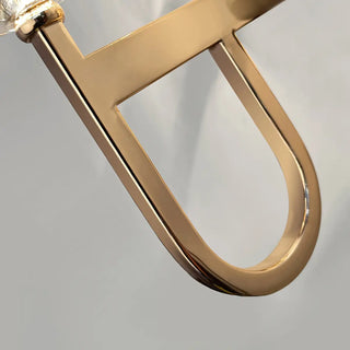 Stylish Clear Crystal Cylinder Gold Metal Wall Sconce Zawala Image - 15