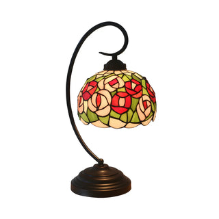 ZOWALA - Tiffany Metal Desk Lamp Image - 3