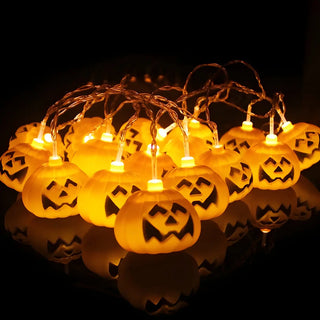ZOWALA - Modern Halloween Crazy Pumpkin Lantern LED String Light Image - 14