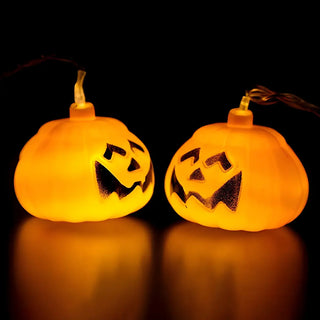 ZOWALA - Modern Halloween Crazy Pumpkin Lantern LED String Light Image - 8