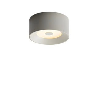 Hallway Black Cylinder Glass LED Flush Mount Light Zawala Image - 14