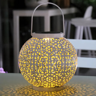 Creative Jar-Shaped Lantern Outdoor White Decor Lamp Zawala Image - 1