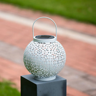 Creative Jar-Shaped Lantern Outdoor White Decor Lamp Zawala Image - 2
