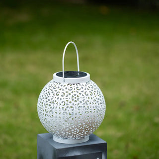 Creative Jar-Shaped Lantern Outdoor White Decor Lamp Zawala Image - 3