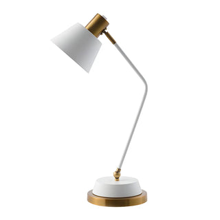 Modern Black and Gold Cone Table Lamp for Study Room Zawala Image - 9