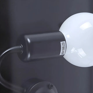 Aisle Industrial Black Square Metal Flush Mount Light Zawala Image - 8