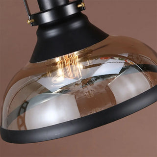 ZOWALA - Industrial Billiards-Themed Dome Island Pendant Light Image - 11
