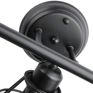 ZOWALA - Industrial Caged Metal Vanity Light Image - 7