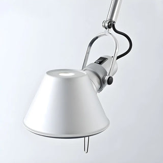 ZOWALA - Contemporary Swing Arm Aluminum Reading Silver Wall Sconce Image - 13