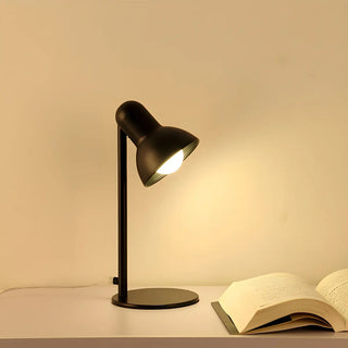 Living Room Stylish Golden Bowl Shade Metal Desk Lamp Zawala Image - 1