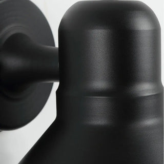 Industrial Black Cone Metal Exterior LED Wall Light Zawala Image - 8