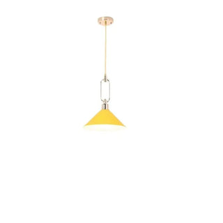 ZOWALA - Modern Industrial Black Metal Cone Dining Room Pendant Light Image - 12