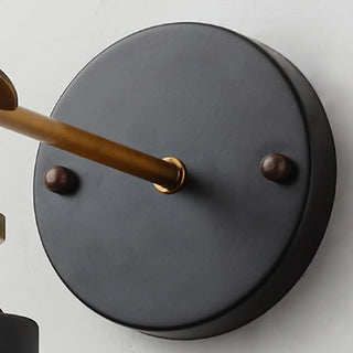 Industrial Cone Iron LED External Black Wall Sconce Zawala Image - 14