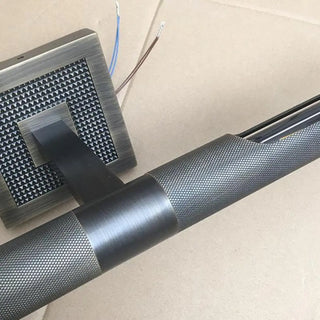 Industrial Black Cylinder Metal LED Picture Light Zawala Image - 9